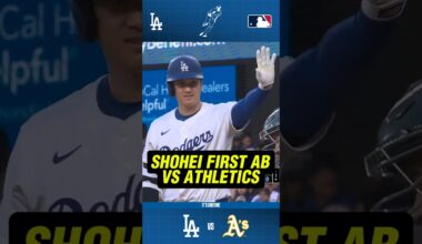 Shohei First At-Bat vs Oakland Athletics | G3