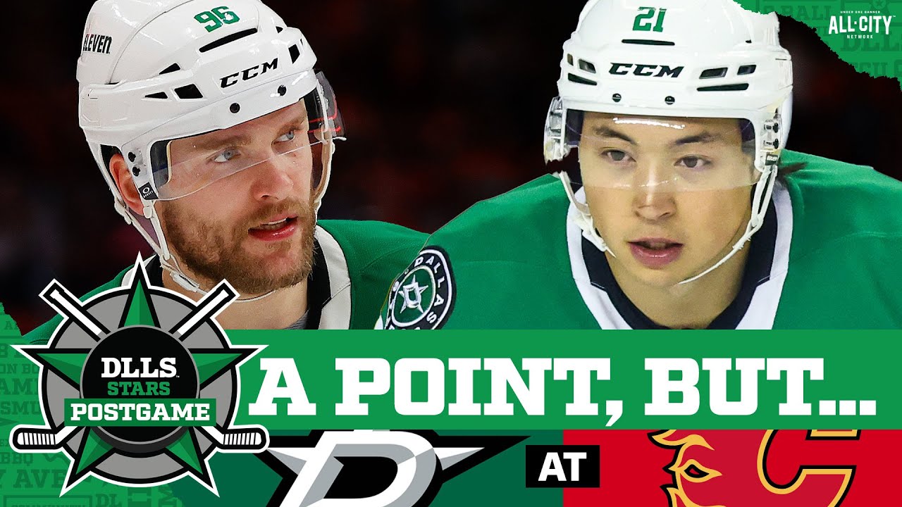 Robo Scores, Rantanen Ejected, Stars Lose In Shootout In Calgary | DLLS STARS POSTGAME
