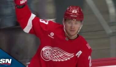 Red Wings' Lucas Raymond Makes Nifty Move To Score Beauty Goal