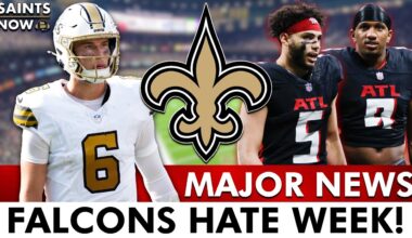 MAJOR Saints News After The Bye Week: Michael Penix Jr. & Drake London INJURY UPDATES