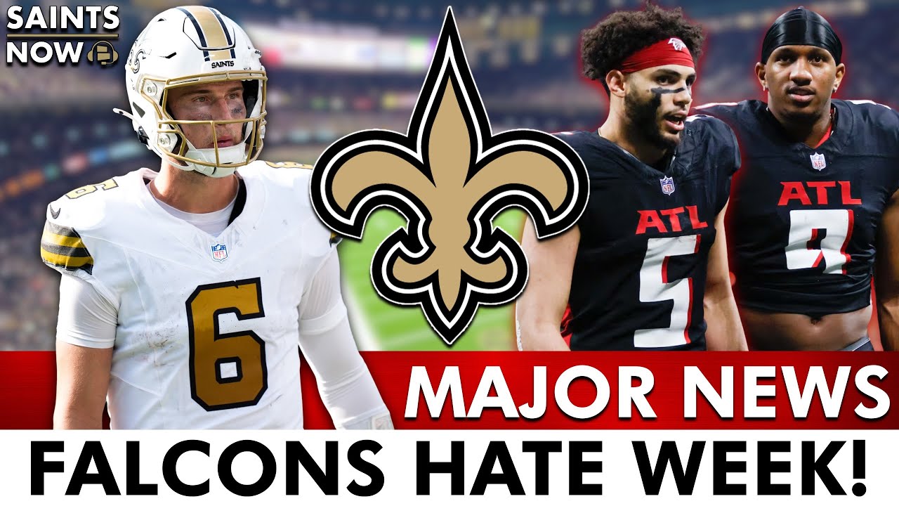 MAJOR Saints News After The Bye Week: Michael Penix Jr. & Drake London INJURY UPDATES