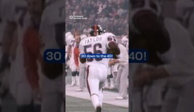 Giants vs. Lions Thanksgiving game in 1982 was a defensive showdown #shorts #nfl #giants #nygiants