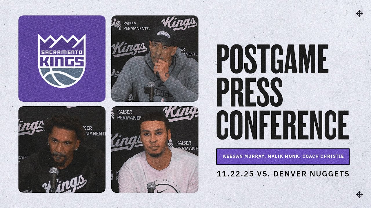Malik Monk, Keegan Murray & Coach Christie | Postgame Interview 11.22.2025