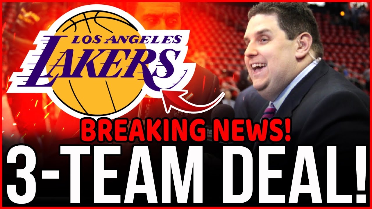 URGENT! LAKERS MAKING 3 BIG TRADES! SUPERSTAR OF THE UTAH JAZZ CONFIRMED? LOS ANGELES LAKERS NEWS