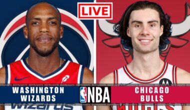 WASHINGTON WIZARDS VS CHICAGO BULLS | NBA LIVE TODAY | PLAY-BY-PLAY SCOREBOARD 2025