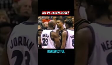 When Jalen Rose Disrespected MJ...And Instantly Regretted It! #shorts