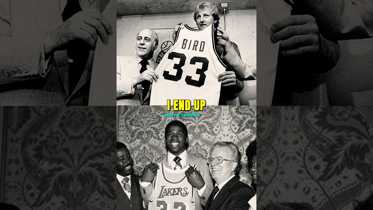 Magic Johnson Asks Larry Bird About Boston