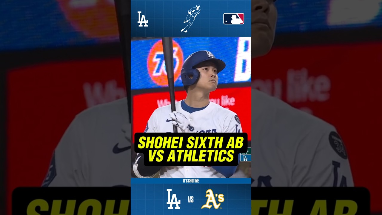 Shohei sixth At-Bat vs Oakland Athletics | G3