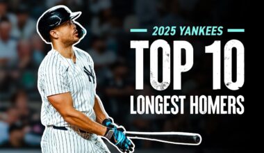 TOP 10 Longest Homers of 2025 | NEW YORK YANKEES
