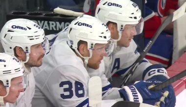 Honestly it's over for the Leafs.