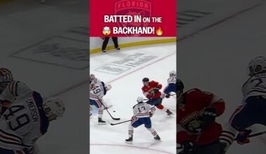 Sam Reinhart is a SWITCH HITTER 🔀