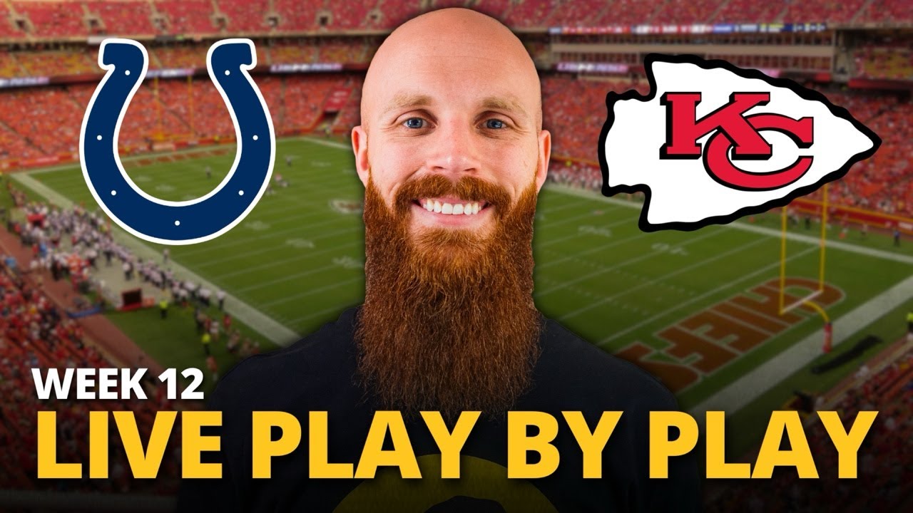 Colts vs Chiefs LIVE play by play reaction! | Week 12