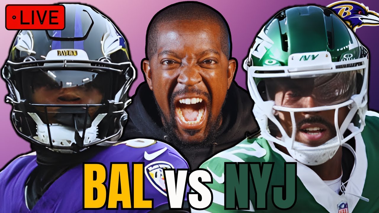 Ravens vs Jets Week 12 LIVE Reaction & Play by Play!