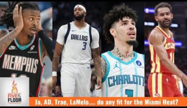Ja, AD, Trae, LaMelo.... do any fit for the Miami Heat? | Five on the Floor