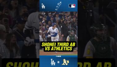 Shohei Third At-Bat vs Oakland Athletics | G3