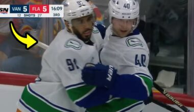 This Canucks team is a complete ROLLERCOASTER of emotions.....
