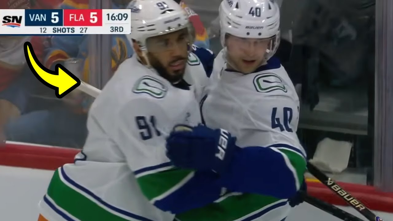 This Canucks team is a complete ROLLERCOASTER of emotions.....