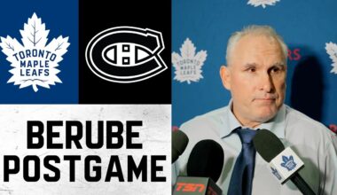 Craig Berube | Post Game at Montreal Canadiens | November 22, 2025