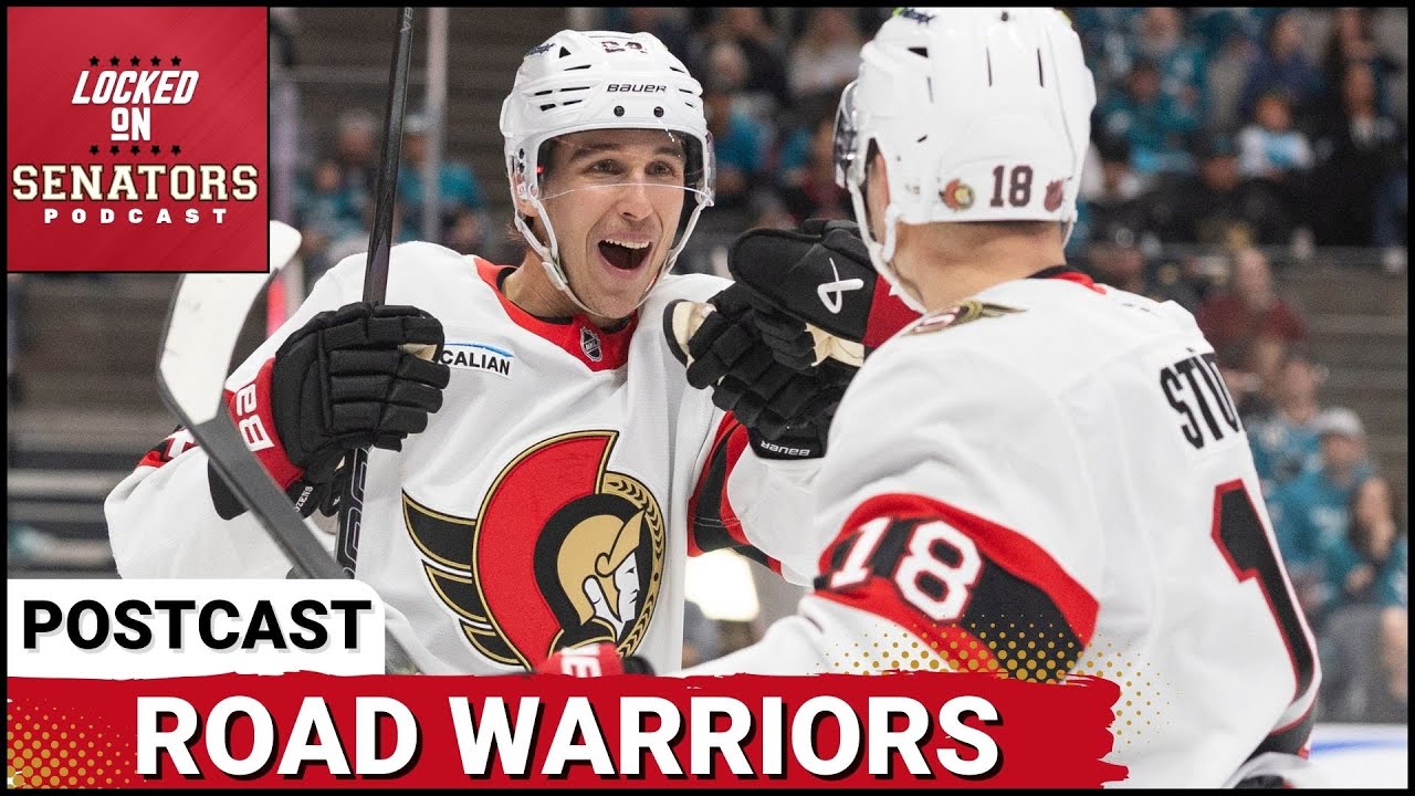 POST CAST: REVENGE GOALS LEAD TO WIN FOR OTTAWA SENATORS AGAINST SAN JOSE SHARK