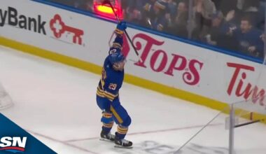 Sabres' Beck Malenstyn Pulls Off An Incredible Deke For Beautiful Goal