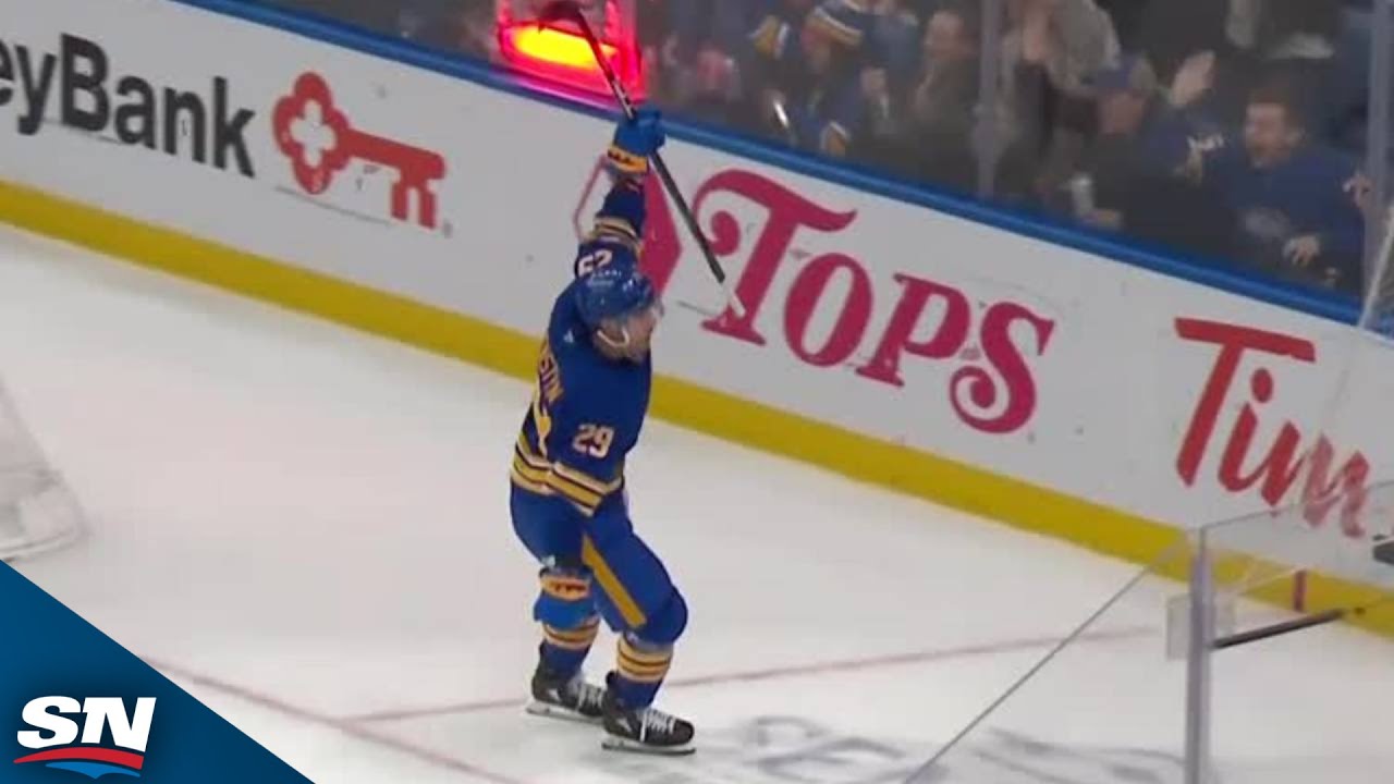 Sabres' Beck Malenstyn Pulls Off An Incredible Deke For Beautiful Goal