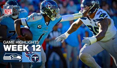 Seattle Seahawks vs Tennessee Titans Game Highlights | 2025 NFL Season Week 12