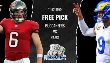 Tampa Bay Buccaneers vs Los Angeles Rams 11/23/25 NFL Pick & Prediction | NFL Week 12