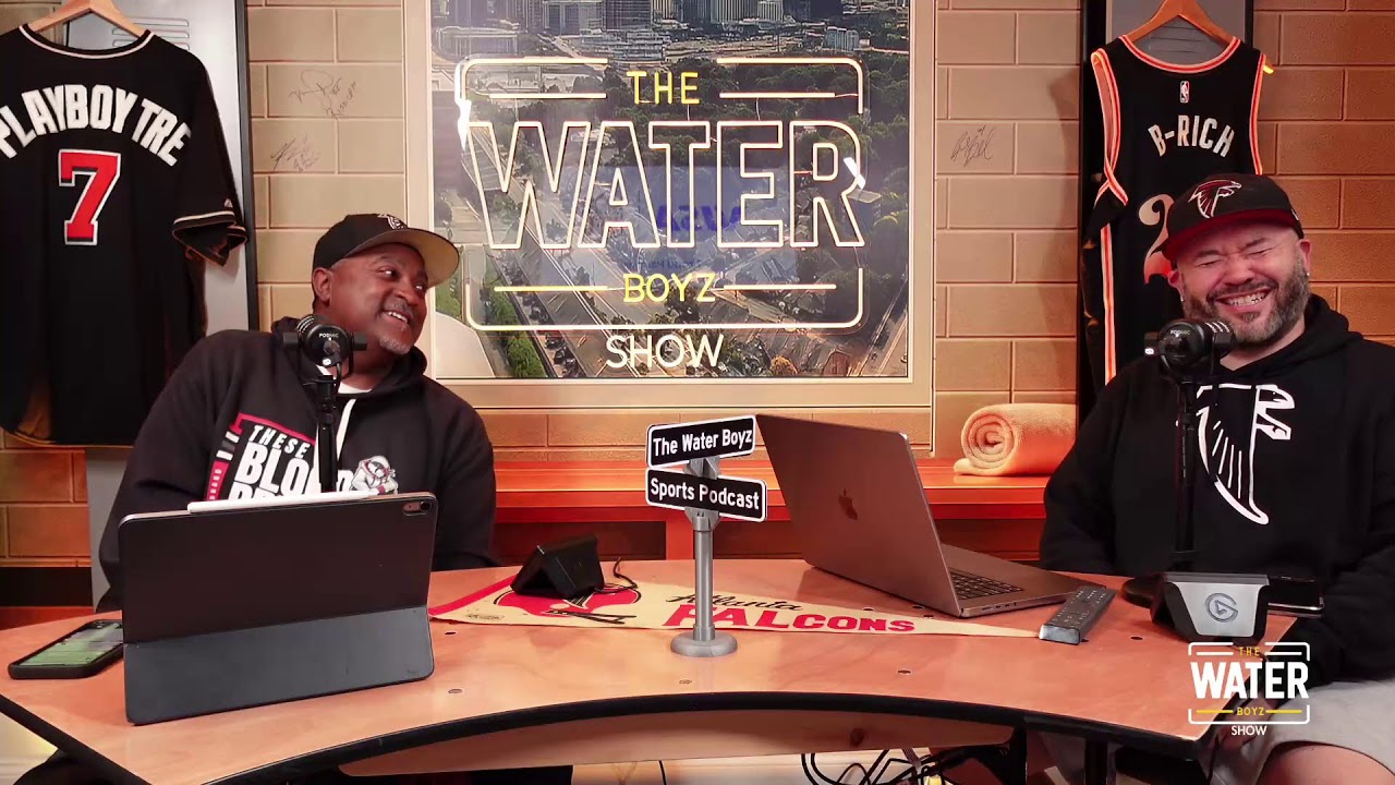 LIVE: Falcons vs Saints Watch Party — Hate Week Energy! | The Waterboyz Show (ATL Sports Live)