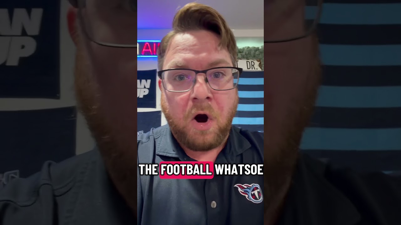 PERFECT LOSS FOR THE TENNESSEE TITANS!! CAM WARD 😍😍