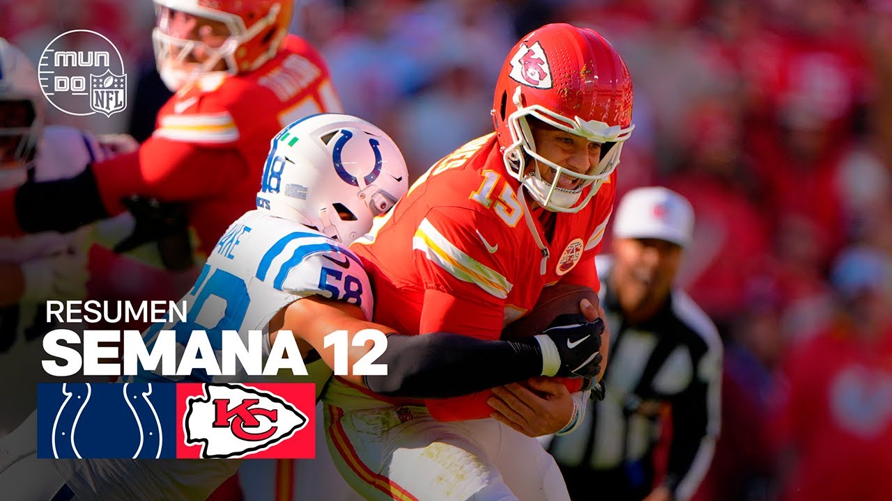 Indianapolis Colts vs. Kansas City Chiefs | Resumen NFL en español - Semana 12 | NFL Highlights 2025