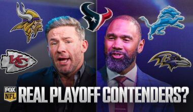 Julian Edelman & Charles Woodson on if These Teams Are Playoff Contenders: Chiefs, Vikings & more