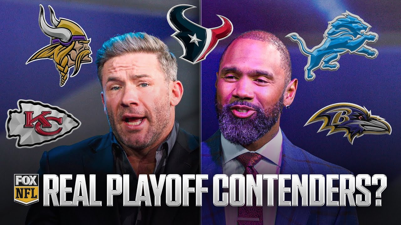 Julian Edelman & Charles Woodson on if These Teams Are Playoff Contenders: Chiefs, Vikings & more