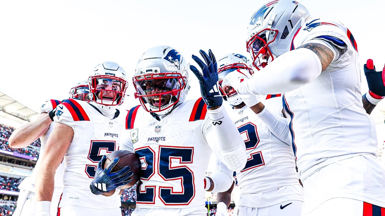 New England Patriots Top Plays in 26-20 Win vs. Bengals | NFL Week 12