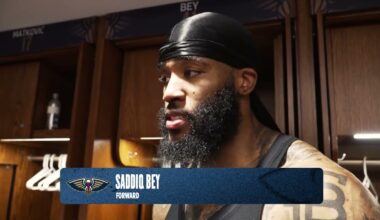 Saddiq Bey Interview | Pelicans-Hawks Postgame 11/22/25