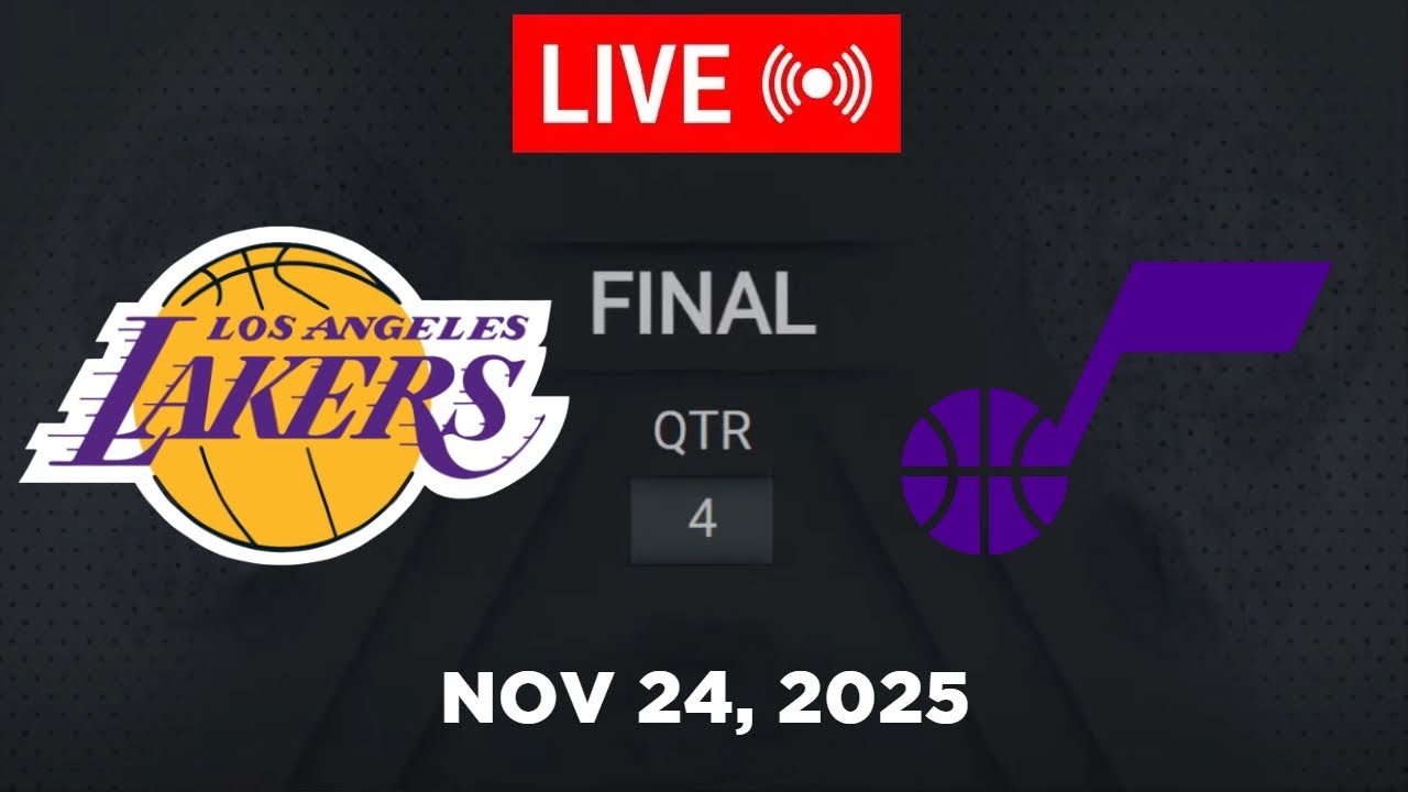 NBA LIVE! Los Angeles Lakers vs Utah Jazz November 24, 2025 | 2025 NBA Season Live 2K