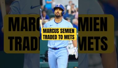 RANGERS TRADE MARCUS SEMIEN TO METS! #shorts #mets #rangers #nfl #sports #newyorkmets #texasrangers