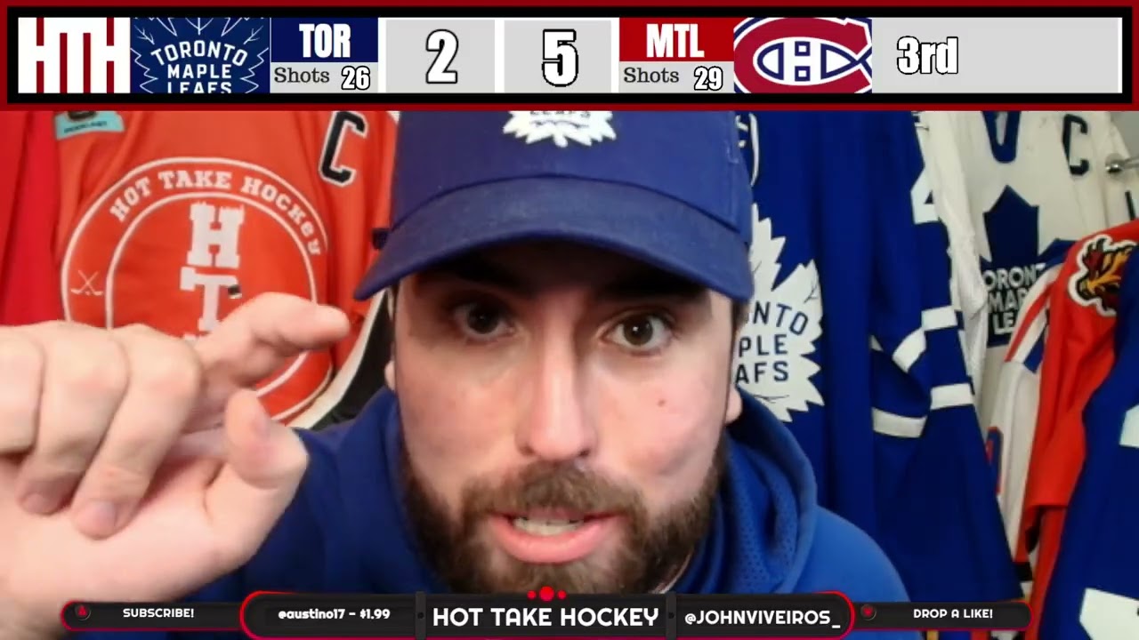 LEAFS LOSE TO HABS IN EMBARRASSING FASHION... RANT
