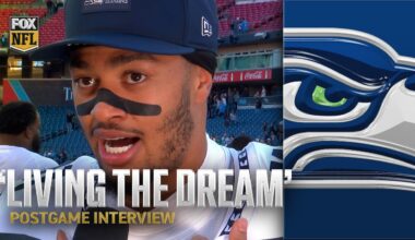 Jaxon Smith-Njigba shows LOVE to Seattle after dominant outing in Seahawks’ win over the Titans 💙🔥