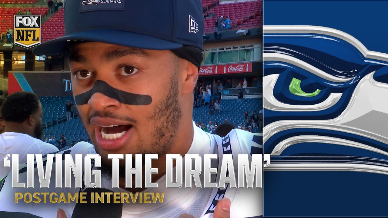 Jaxon Smith-Njigba shows LOVE to Seattle after dominant outing in Seahawks’ win over the Titans 💙🔥