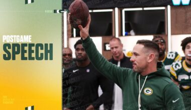 Postgame speech: Packers celebrate decisive divisional win over the Vikings