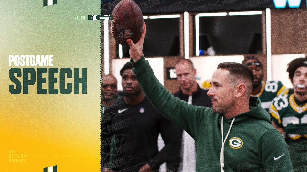 Postgame speech: Packers celebrate decisive divisional win over the Vikings