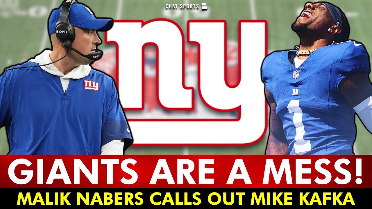 MALIK NABERS JUST CALLED OUT MIKE KAFKA | New York Giants News