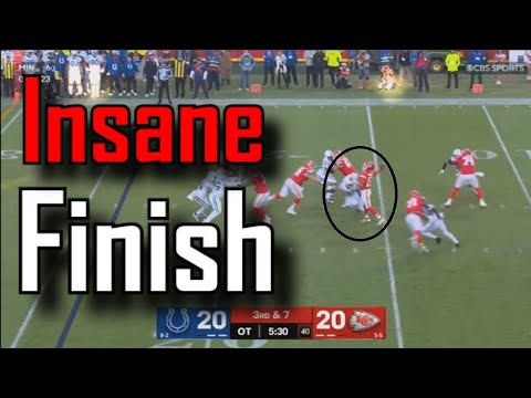 THEY CAME BACK FROM DOWN 11 TO SAVE THE SEASON | Kansas City Chiefs Vs Indianapolis Colts