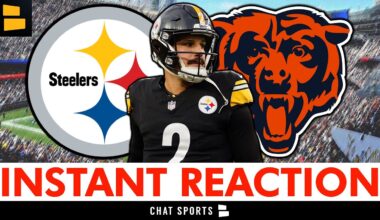 Steelers News: INSTANT REACTION After 31-28 LOSS vs. The Bears | Rudolph Falls Short In The Clutch
