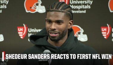 Shedeur Sanders reflects on his first career start and win against the Raiders | NFL on ESPN