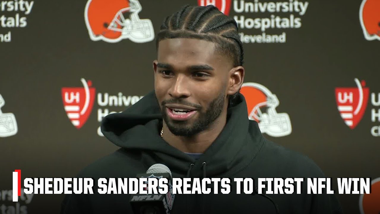 Shedeur Sanders reflects on his first career start and win against the Raiders | NFL on ESPN