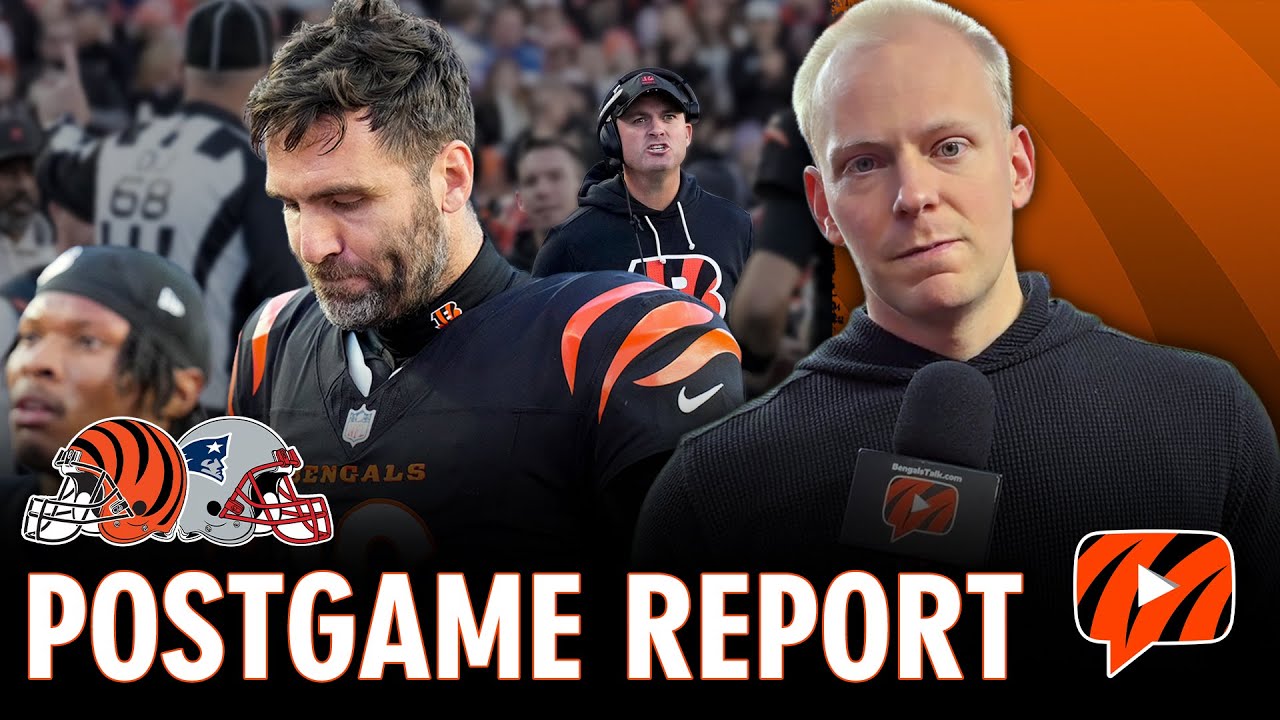 Postgame Report: Bengals Lose to Patriots in ANOTHER Winnable Game
