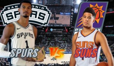 San Antonio Spurs vs Phoenix Suns Live Play by Play & Scoreboard