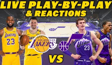 Los Angeles Lakers vs Utah Jazz | Live Play-By-Play & Reactions