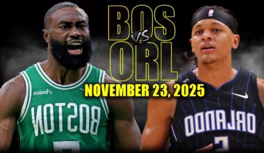 Boston Celtics vs Orlando Magic Full Game Highlights - November 23, 2025 | NBA Season